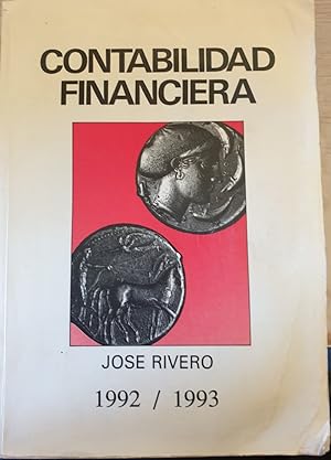 Imagen del vendedor de CONTABILIDAD FINANCIERA 1992/1993. a la venta por Libreria Lopez de Araujo
