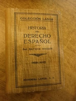 Historia del Derecho Espanol