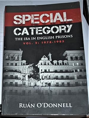 Seller image for SPECIAL CATEGORY THE IRA IN ENGLISH PRISONS 1978-1985 for sale by O'Brien Books
