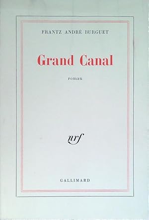 Bild des Verkufers fr Grand Canal zum Verkauf von Librodifaccia