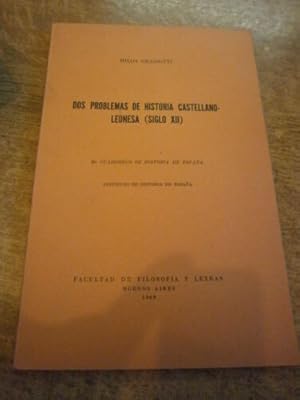 Dos problemas de historia Castellano-Leonesa Siglo XII