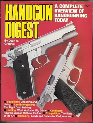 Bild des Verkufers fr HANDGUN DIGEST. zum Verkauf von Capricorn Books