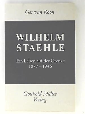 Bild des Verkufers fr Wilhelm Staehle zum Verkauf von Leserstrahl  (Preise inkl. MwSt.)