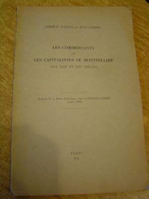 Les commerçants et les capitalistes de Montpellier au 13e & 14e siècles