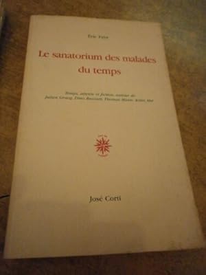 Le sanatorium des malades du temps Temps attente et fiction autour de Julien Gracq Dino Buzzati T...