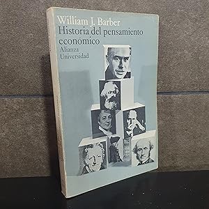 Imagen del vendedor de Historia del pensamiento economico. William J. Barber. a la venta por Lauso Books