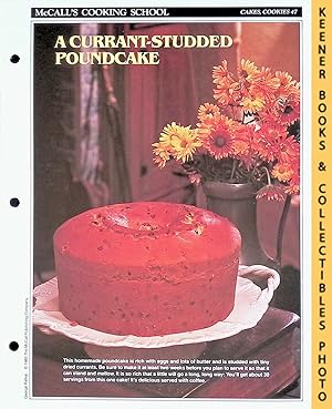 McCall's Cooking School Recipe Card: Cakes, Cookies 47 - Washington Cake - Currant Poundcake : Re...