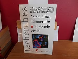 Image du vendeur pour ASSOCIATION DEMOCRATIE ET SOCIETE CIVILE mis en vente par La Bouquinerie  Dd