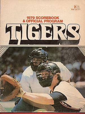 Bild des Verkufers fr 1979 Detroit Tigers Scorebook & 0fficial Program vs Seattle Mariners zum Verkauf von Warren Hahn