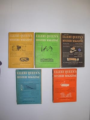 Ellery Queen's Mystery Magazine, January-April and June [Lot of five (5) 1957 Vol. 29 issues]