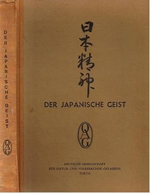 Seller image for Der japanische Geist Tokyo 1934-1939 for sale by Leipziger Antiquariat