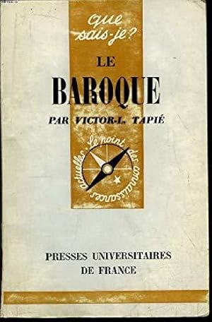 Seller image for Baroque (le) for sale by JLG_livres anciens et modernes