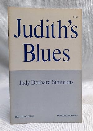 Imagen del vendedor de Judith's Blues a la venta por Book House in Dinkytown, IOBA