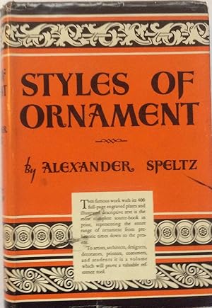 Imagen del vendedor de Styles of Ornament a la venta por Jay's Basement Books