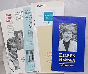 Bild des Verkufers fr California Campaign mailers: a collection of political mailers and brochures from California [18 items] zum Verkauf von Bolerium Books Inc.