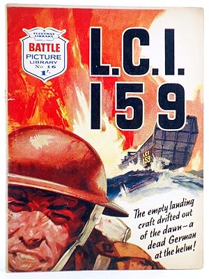 BATTLE PICTURE LIBRARY 16. L.C.I. 159 (Sin Acreditar) Fleetway, 1961