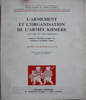 Image du vendeur pour Armement et L'Organisation de L'Armee Khmere, L' Aux XIIe et XIIIe Siecle mis en vente par SEATE BOOKS