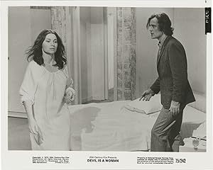 Seller image for The Devil is a Woman [The Tempter, Il Sorriso del Grande Tentatore] (Collection of five original photographs from the US release of the 1974 Italian film) for sale by Royal Books, Inc., ABAA