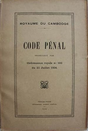 Seller image for Code Penal for sale by SEATE BOOKS