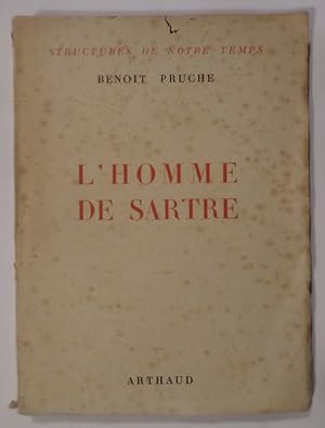 Seller image for L'homme de Sartre. for sale by Librera Anticuaria Antonio Mateos