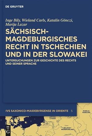 Seller image for Saechsisch-magdeburgisches Recht in Tschechien und in der Slowakei for sale by moluna