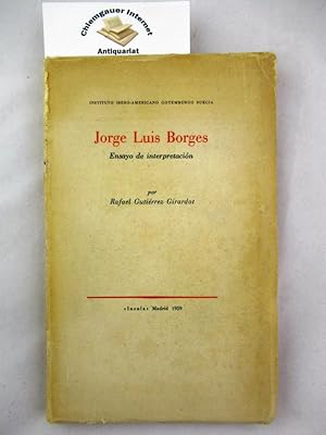 Jorge Luis Borges. Ensayo de interpretación
