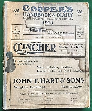 Cooper's Handbook & Diary of the Coach, Motor & Aircraft Trades 1919