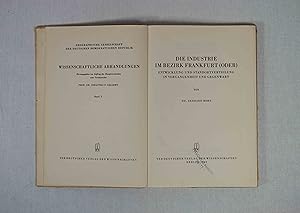 Bild des Verkufers fr Die Industrie im Bezirk Frankfurt (Oder): Entwicklung und Standortverteilung in Vergangenheit und Gegenwart. (= Wissenschaftliche Abhandlungen der Geographischen Gesellschaft der DDR, Band 3). zum Verkauf von Versandantiquariat Waffel-Schrder