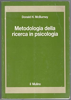 Metodologia della ricerca in psicologia.