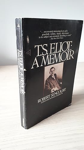 Image du vendeur pour T.S. ELIOT: A Memoir mis en vente par Paraphernalia Books 'N' Stuff