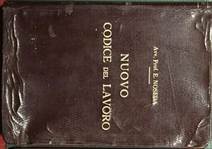 Bild des Verkufers fr Nuovo codice del lavoro - Manuale di legislazione sociale italiana zum Verkauf von Antica Libreria Srl