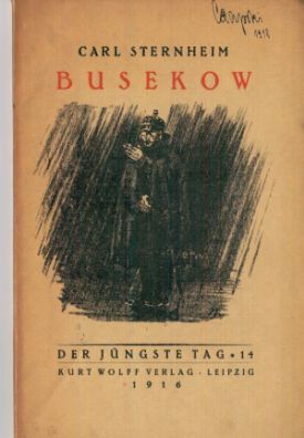 Seller image for Busekow. Eine Novelle. for sale by Antiquariat Zwiebelfisch
