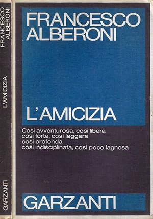 Immagine del venditore per L'amicizia venduto da Biblioteca di Babele