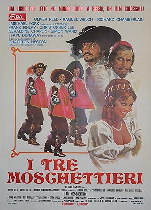 "LES TROIS MOUSQUETAIRES (THREE MUSKETEERS)" / Réalisé par Richard LESTER en 1973 avec Michael YO...