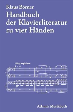 Seller image for Handbuch der Klavierliteratur zu vier Haenden an einem Instrument for sale by moluna