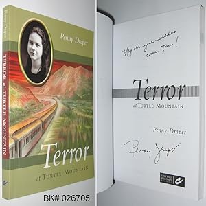 Bild des Verkufers fr Terror at Turtle Mountain SIGNED zum Verkauf von Alex Simpson