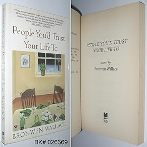 Imagen del vendedor de People You'd Trust Your Life To: Stories a la venta por Alex Simpson