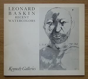 Seller image for Leonard Baskin Recent Watercolours, March 13-31, 1984 for sale by Christian White Rare Books Ltd
