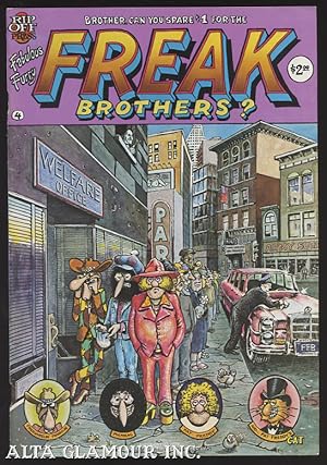 BROTHER, CAN YOU SPARE $1 FOR THE FABULOUS FURRY FREAK BROTHERS Freak Brothers No. 04