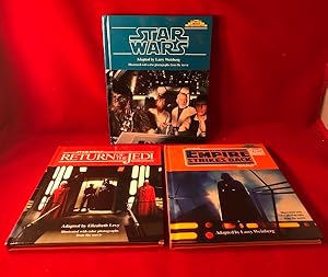 Bild des Verkufers fr Star Wars Original Trilogy "Step-Up Movie Adventures" Complete First Printing Run zum Verkauf von Back in Time Rare Books, ABAA, FABA