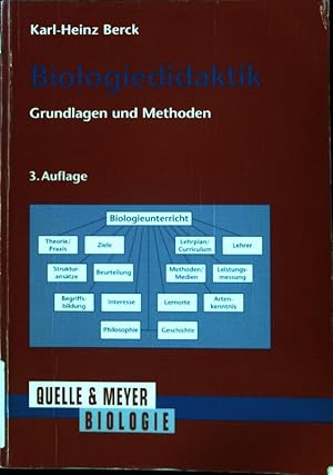 Bild des Verkufers fr Biologiedidaktik : Grundlagen und Methoden. Quelle & Meyer Biologie; zum Verkauf von books4less (Versandantiquariat Petra Gros GmbH & Co. KG)