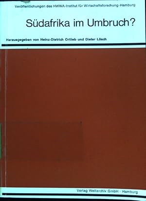 Bild des Verkufers fr Sdafrika im Umbruch? : Wandlungsprobleme e. vielrassigen Gesellschaft. Verffentlichungen des HWWA-Institut fr Wirtschaftsforschung Hamburg; zum Verkauf von books4less (Versandantiquariat Petra Gros GmbH & Co. KG)