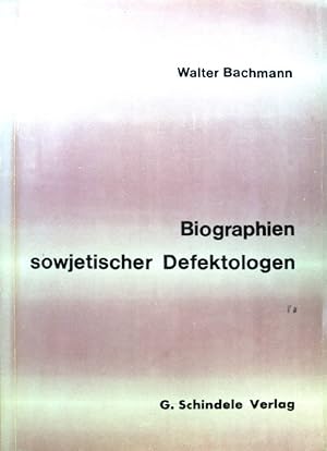 Bild des Verk�ufers f�r Biographien sowjetischer Defektologen. Eine Dokumentation zur internationalen Geschichte der Heilp�dagogik; zum Verkauf von books4less (Versandantiquariat Petra Gros GmbH & Co. KG)
