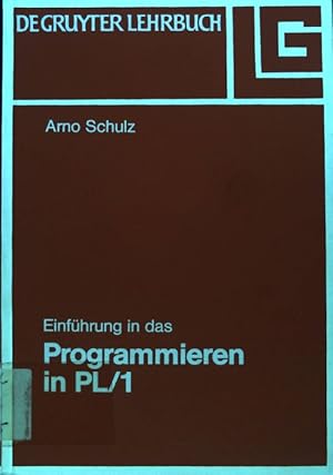 Bild des Verk�ufers f�r Einf�hrung in das Programmieren in PL. de-Gruyter-Lehrbuch; zum Verkauf von books4less (Versandantiquariat Petra Gros GmbH & Co. KG)