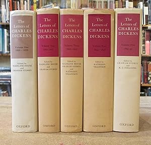 Bild des Verkufers fr The Letters of Charles Dickens Volume One to Five zum Verkauf von Kestrel Books