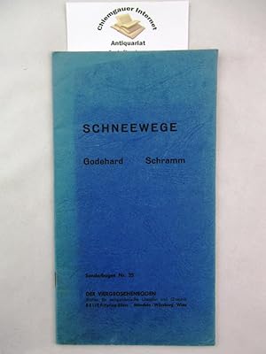 Seller image for Schneewege. Der Viergroschenbogen; Teil: Sonderbogen Nr. 35. for sale by Chiemgauer Internet Antiquariat GbR