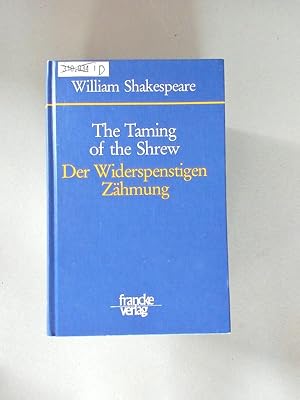 Bild des Verk�ufers f�r The Taming of the Shrew. Der Widerspenstigen Z�hmung Englisch-deutsche Studienausgabe zum Verkauf von avelibro OHG