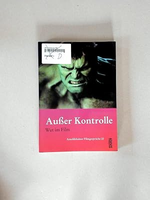 Seller image for Au�er Kontrolle Wut im Film for sale by avelibro OHG