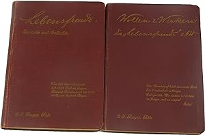 Bild des Verkäufers für Lebensfreude. Sprüche und Gedichte (2 Bde.), zum Verkauf von Versandantiquariat Höbald