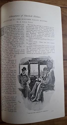 Seller image for THE BOSCOMBE VALLEY MYSTERY. Rare First Appearance of this Sherlock Holmes adventure in The Strand Magazine No.7 Vol.2 July 1891. for sale by HALEWOOD AND SONS ABA ILAB Est. 1867.